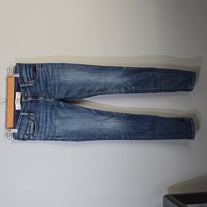 Abercrombie & Fitch Jeans Women's Sizr 0 Short 0S Blue Denim Super Skinny